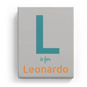 L is for Leonardo - Stylistic