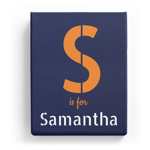 S is for Samantha - Stylistic