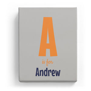 A is for Andrew - Cartoony