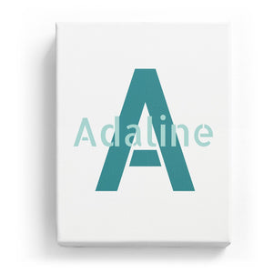 Adaline Overlaid on A - Stylistic
