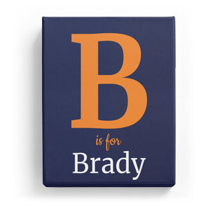 B is for Brady - Classic