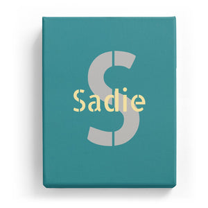 Sadie Overlaid on S - Stylistic