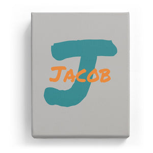 Jacob Overlaid on J - Artistic