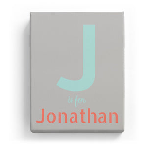 J is for Jonathan - Stylistic