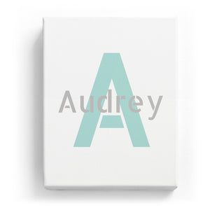 Audrey Overlaid on A - Stylistic