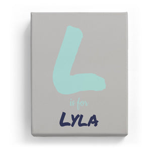 L is for Lyla - Artistic