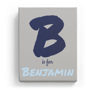 B is for Benjamin - Artistic