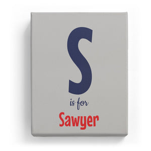 S is for Sawyer - Cartoony