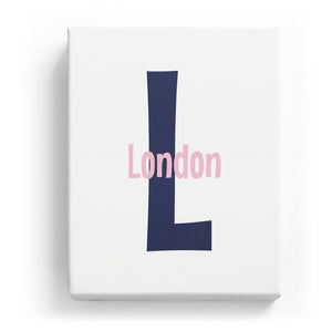London Overlaid on L - Cartoony