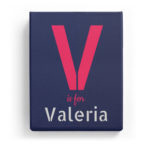 V is for Valeria - Stylistic