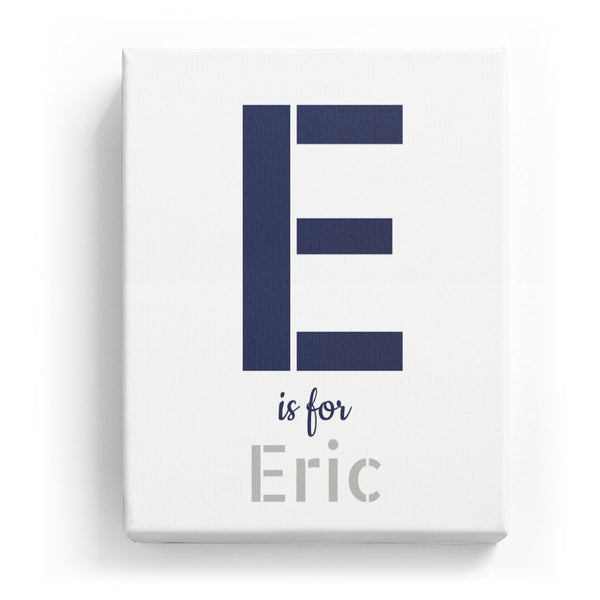 E is for Eric - Stylistic