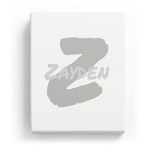 Zayden Overlaid on Z - Artistic