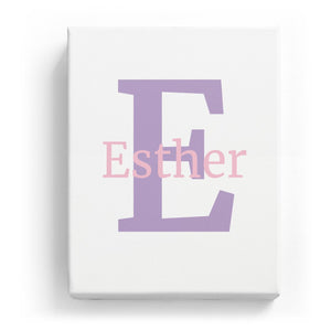 Esther Overlaid on E - Classic