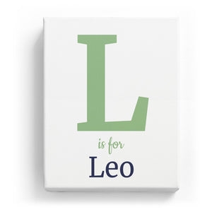 L is for Leo - Classic