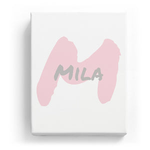 Mila Overlaid on M - Artistic