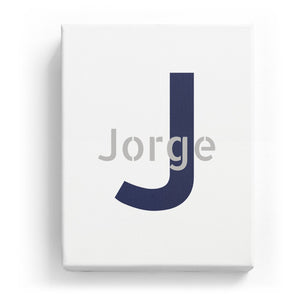 Jorge Overlaid on J - Stylistic