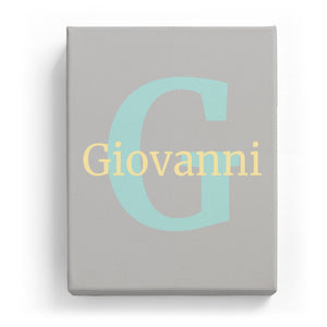 Giovanni Overlaid on G - Classic