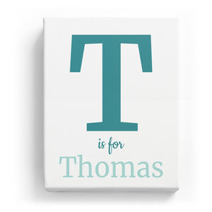 T is for Thomas - Classic