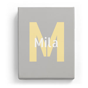 Mila Overlaid on M - Stylistic