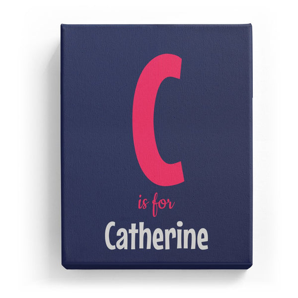 C is for Catherine - Cartoony