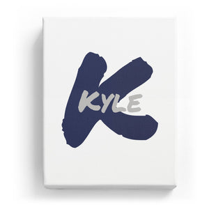 Kyle Overlaid on K - Artistic