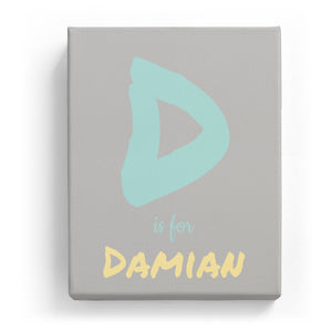 D is for Damian - Artistic