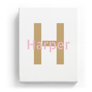 Harper Overlaid on H - Stylistic