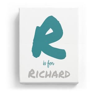 R is for Richard - Artistic