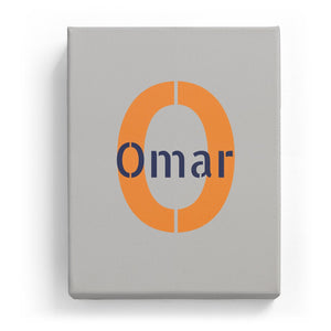 Omar Overlaid on O - Stylistic