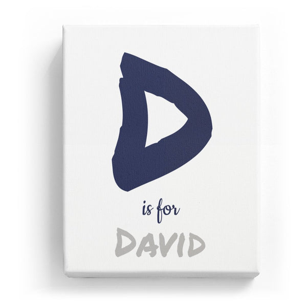 D is for David - Artistic