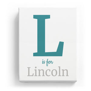 L is for Lincoln - Classic