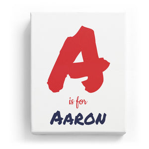 A is for Aaron - Artistic