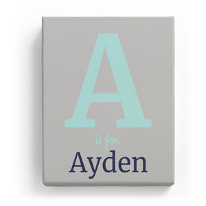 A is for Ayden - Classic