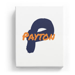 Payton Overlaid on P - Artistic