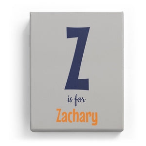 Z is for Zachary - Cartoony