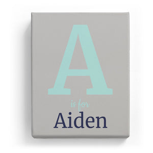 A is for Aiden - Classic