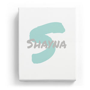 Shayna Overlaid on S - Artistic