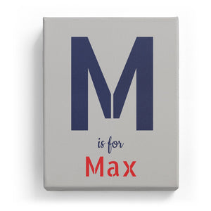 M is for Max - Stylistic