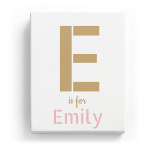 E is for Emily - Stylistic