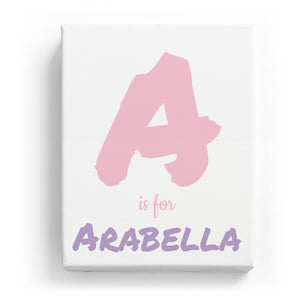 A is for Arabella - Artistic
