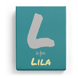 L is for Lila - Artistic