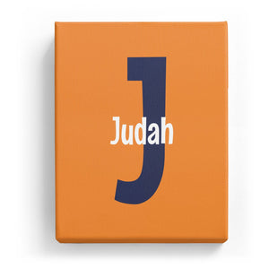 Judah Overlaid on J - Cartoony