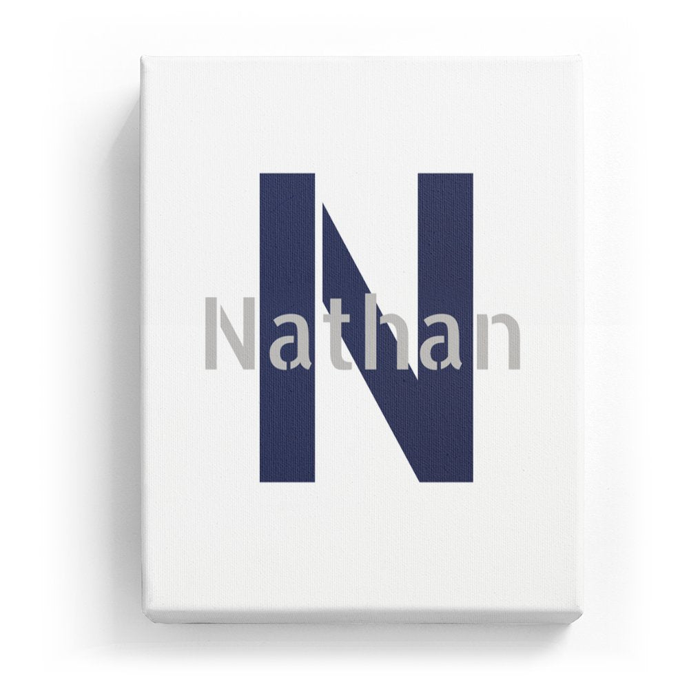 Nathan's Personalized Canvas Art