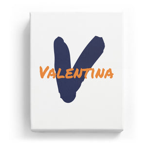Valentina Overlaid on V - Artistic