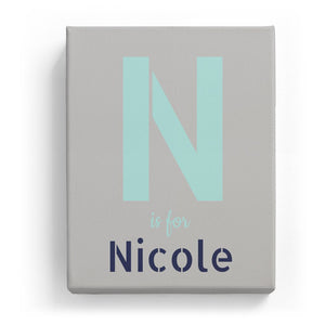 N is for Nicole - Stylistic