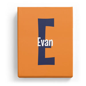 Evan Overlaid on E - Cartoony