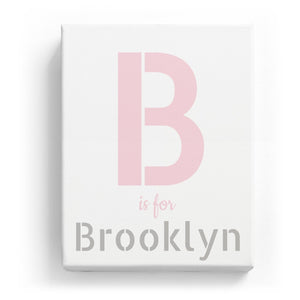 B is for Brooklyn - Stylistic