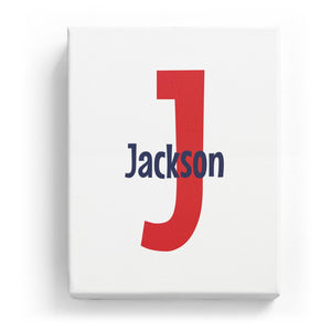 Jackson Overlaid on J - Cartoony