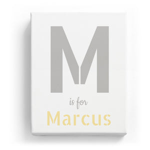 M is for Marcus - Stylistic