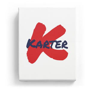 Karter Overlaid on K - Artistic